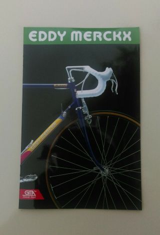 1991 Vintage Eddy Merckx Bicycle Brochure