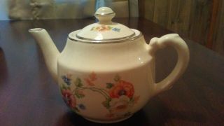 Vintage Bakerite Teapot From Harker Pottery