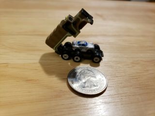 Vintage Galoob Micro Machines Military Cargo Truck Insider
