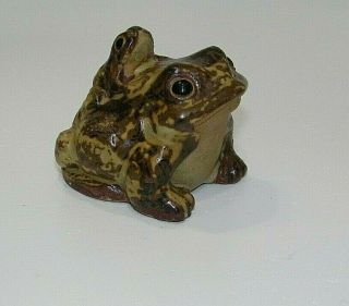 Vintage Frog / Toad Fish Tank Aquarium Ornaments Decor Water Air Bubbler Japan