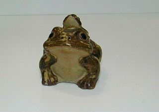 Vintage Frog / Toad Fish Tank Aquarium Ornaments Decor Water air Bubbler japan 2