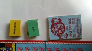 Vintage 1965 MILTON BRADLEY ' Go To The Head Of The Class ' Board Game Series 12 5