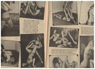 Ladies apartment VINTAGE SPORTS REVIEW WRESTLING Annual 1976 Graham Ox Lewin AWA 3