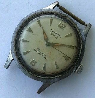 Vintage Benrus Swiss Automatic Stainless Steel Mens Watch,  25 Jewels