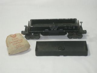 Lionel 3469 Automatic Dump Car 160 Bin Coal Bag O Gauge Toy Train Vintage