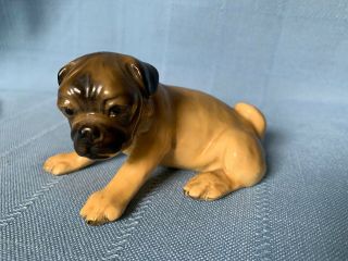 Vintage 50’s Pug Puppy Dog Figurine Morten 