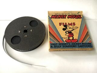 Vintage Walt Disney Mickey Mouse Silly Symphony Cartoons 8mm Film Micky 