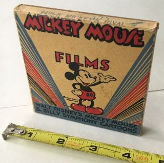Vintage Walt Disney Mickey Mouse Silly Symphony Cartoons 8MM Film Micky ' s Rival 3