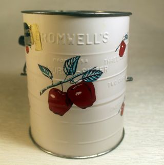 Vintage Metal Flour Sifter Bromwells Usa 1950 