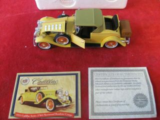 Vintage // 1931 Cadillac Series 370a Fleetwood Roadster Coupe // V - 12 // 1/32