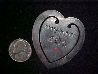 Vintage Sterling Silver 925 Reed & Barton Bookmark