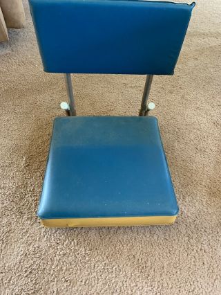 Vintage Los Angeles Rams Folding Padded Stadium Seat Chair