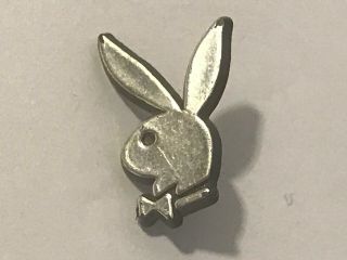 Vintage Plastic Playboy Bunny Lapel Pin,