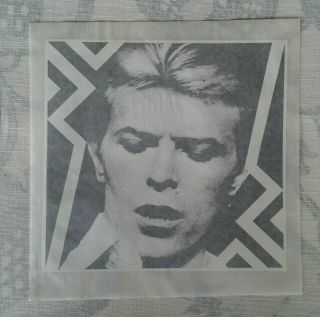 David Bowie Vintage Iron On Transfer X10 132