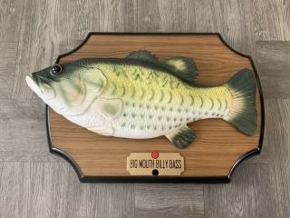 Vintage 1999 Gemmy Big Mouth Billy Bass Singing Fish,  Motion Activated