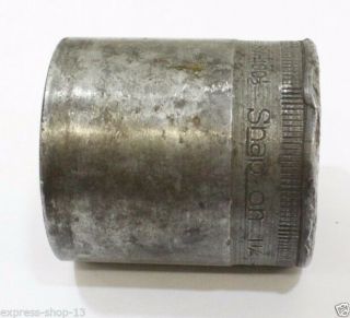 Snap - On 1 1/4 " Shallow Socket,  1/2 " Drive 12 Point Vintage - Sw400 1/2
