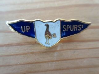Vintage 1960s Tottenham Hotspur Football Club Enamel Badge