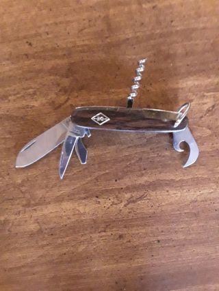 vintage imperial folding pocket knife with tools 3