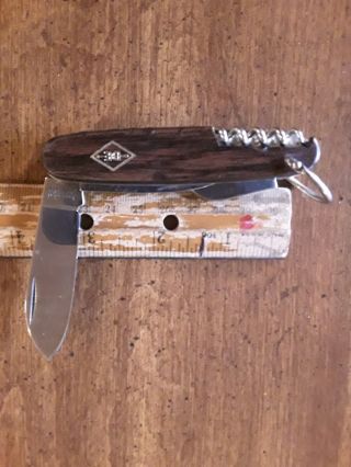 vintage imperial folding pocket knife with tools 4