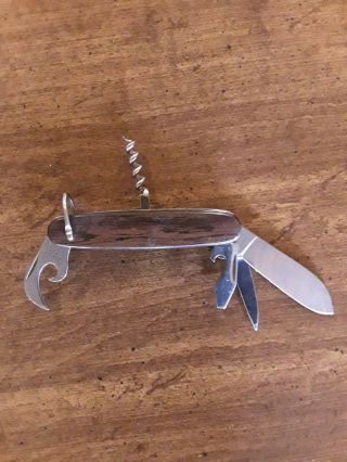 vintage imperial folding pocket knife with tools 5