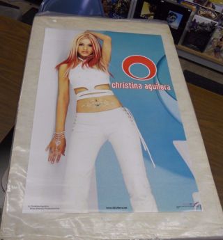 Vintage 2000 Christina Aguilera Debut Poster (22 X 34 1/2 In)