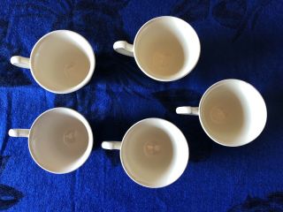 Vintage Steubenville Coffee Demitasse / Tea Cups and Saucers Set Of 13 2