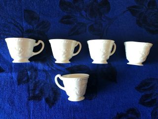 Vintage Steubenville Coffee Demitasse / Tea Cups and Saucers Set Of 13 3