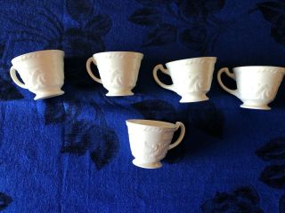 Vintage Steubenville Coffee Demitasse / Tea Cups and Saucers Set Of 13 5