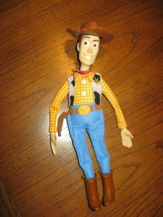 Vintage Toy Story Woody Doll “10” Finger Puppet Buger King Disney Pixar 1995