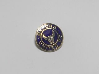 Oxford United Fc - Vintage Small Enamel Crest Badge