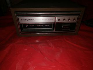 Vintage Electrophonic Solid State 8 Track Player