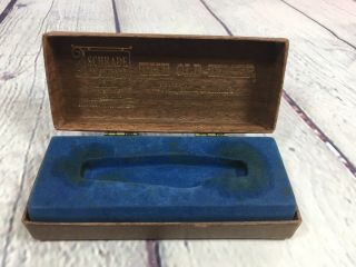 Vintage Schrade Walden Old Timer Pocket Knife Box Only / Cardboard Cutlery