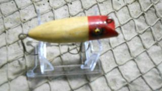 Vintage Unbranded South Bend Bass - Oreno Bait Wood Fishing Lure 3 