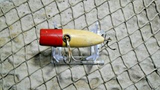 Vintage Unbranded South Bend Bass - Oreno Bait Wood Fishing Lure 3 