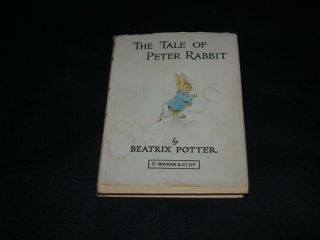 Vintage Beatrix Potter The Tale Of Peter Rabbit Frederick Warne & Co Dust Jacket