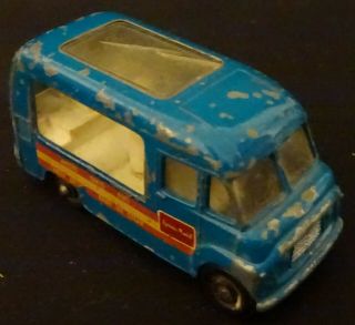 Vintage Matchbox Lesney 1963 Commer Ice Cream Canteen 47b