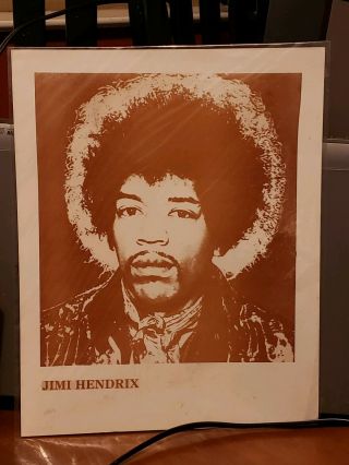 Vintage Jimi Hendrix Poster