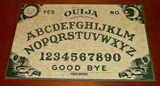 Vtg 1972 Parker Brothers Ouija Board Only Mystifying Oracle William Fuld No.  600