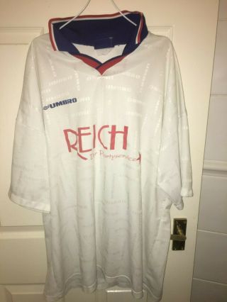 Tsv Merching (german 8th Tier) Vintage/retro Umbro Mens Xl Football Shirt (ex)