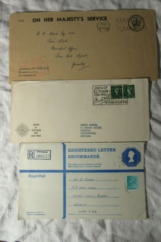 Lot09 - 39 x Vintage POSTAL COVERS Registered Letters - US ARMY & AIR FORCE Etc 2
