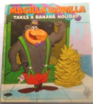 Rare Vintage Childrens Book Tell - A - Tale Magilla Gorilla By William Johnston 1965