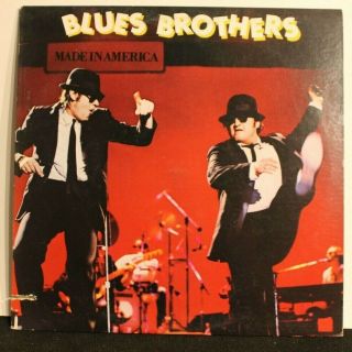Vintage 1980 The Blues Brothers " Made In America " Lp - Atlantic (sd - 16025) Vg,