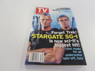 Vintage - Tv Guide - July 26th 2003 - Stargate Sg - 1 -