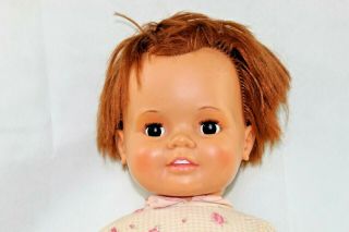 VINTAGE BABY CHRISSY 1972 COMPLETE hair has been cut 23 inch 2