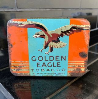 Golden Eagle Tobacco Vintage Tin