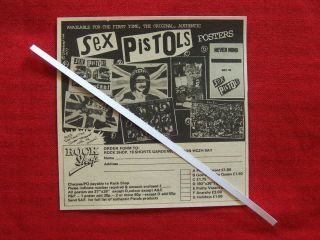 Vintage Advert Sex Pistols Posters 1978 Glitterbest Punk Collector