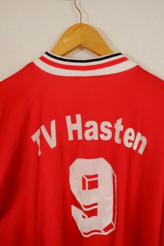 Vintage 90 ' s TV Hasten German Football Shirt L - XL Puma 2