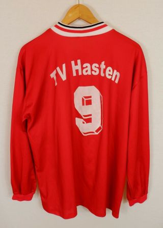 Vintage 90 ' s TV Hasten German Football Shirt L - XL Puma 4