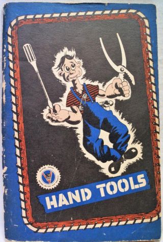 General Motors Hand Tools Usage & Care Brochure Guide 1943 Wwii Vintage