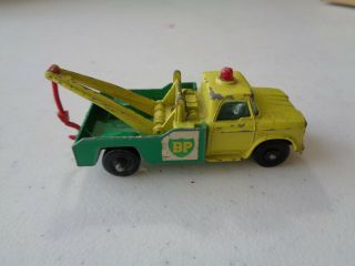 Vintage Dodge Wrecker Truck Matchbox Series No.  13 Made In England Bp Lesney Toy